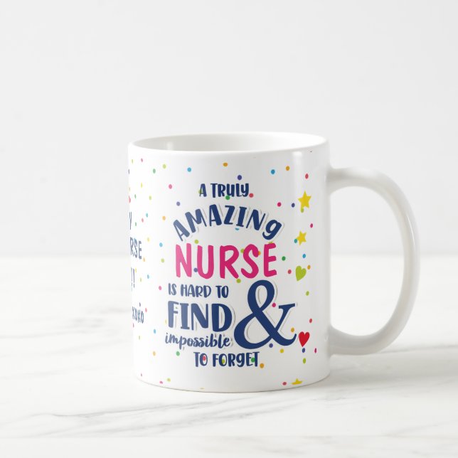 Mug Un Infirmière vraiment Extraordinaire Nom personna (Droite)