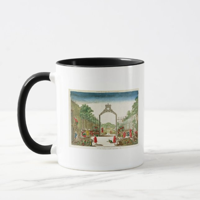 Mug Un jardin du marché à une des portes de Paris (Gauche)