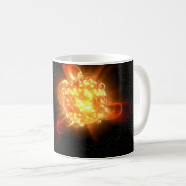 Mug Un jeune nain rouge (Devant droit)