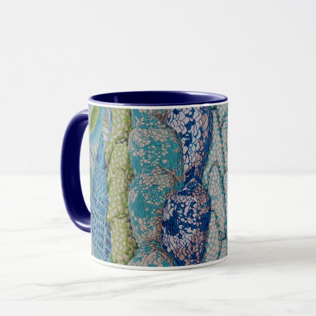 Mug Un joli Philip Jacobs en tissu de coquillages (Devant gauche)