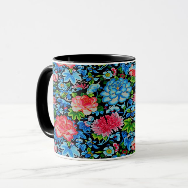 Mug Un joli Philip Jacobs Tissus de la route de la soi (Devant gauche)