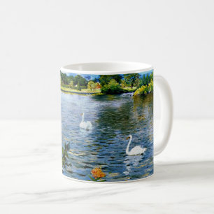 Mug Un lac de Long Island, beaux-arts,