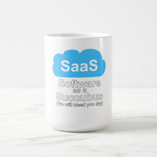 Mug Un logiciel en succube "Nous vous saignerons à sec