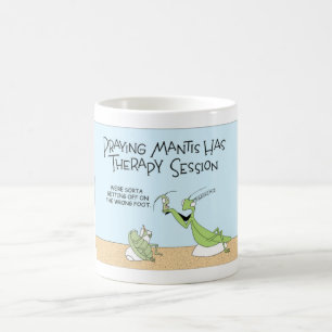 Mug Un Mantis en prière pour une séance de thérapie