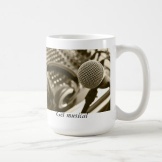 Mug Un microphone et écouteurs