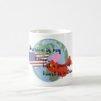 Mug Un morceau de mon IS-IS Chine de coeur