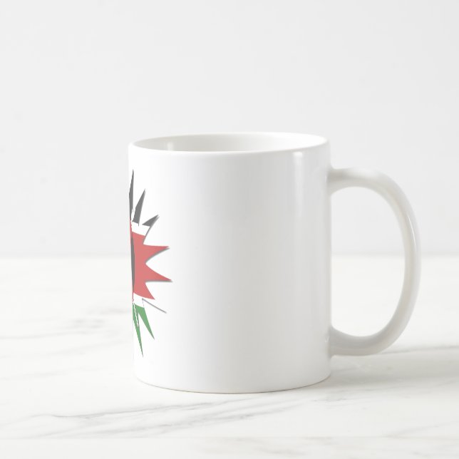 Mug Un Motif kenyan dynamique : un art 18 étoiles (Droite)