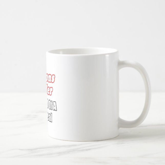 Mug Un négociateur d'options... une sorte de gros cont (Droite)