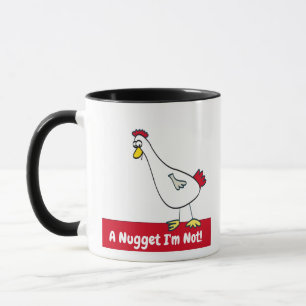 Mug Un nugget, pas moi ! Végétarien