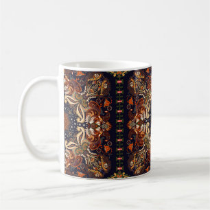 Mug Un ornement sans couture indien. Patch symétrique 