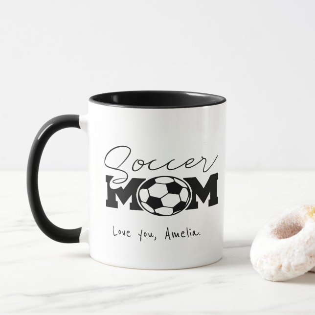 Mug Un parfait personnalisé pour chaque maman de socce (Avec donut)