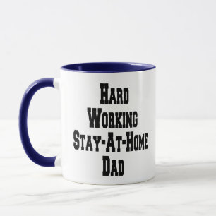 Mug Un père au foyer au travail difficile