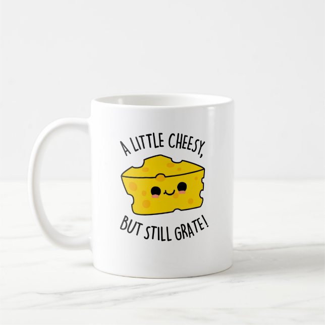 Mug Un Peu Fromage Mais Toujours Gratter Funky Pun au  (Gauche)