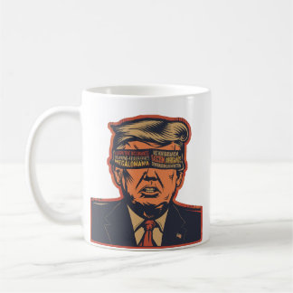 Mug Un président aveuglé par les problèmes mentaux