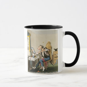 Mug Un rasoir émoussé, pub. par chasse, 1827 (etchin