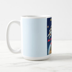 Mug Un regard de l'espace, alors que le monde brûle