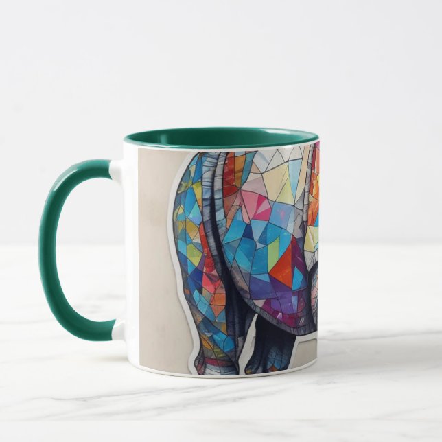 Mug Un rhinocéros (Gauche)