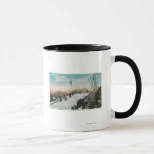 Mug Un saut de tournoi de ski