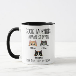 Mug Un Serviteur Humain Personnalisé Drôle Pour Le Pro
