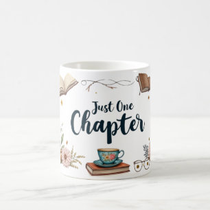 Mug Un seul chapitre - Cosy Boho Floral Livre Lover