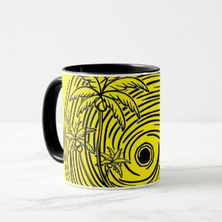 Mug un soleil levant devant la mer,mug