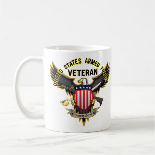 Mug Un vétéran des forces armées américaines, fiè