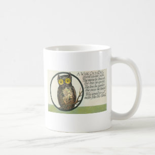 Mug un vieux hibou sage