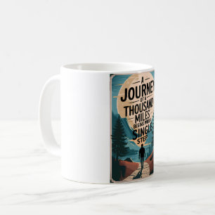 Mug Un voyage de 150 km commence par une seule