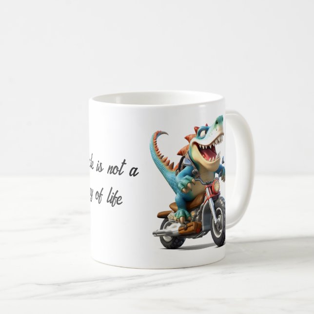 Mug Un voyage en moto (Devant droit)