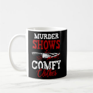 Mug Un vrai crime, dire un meurtre montre et se commod