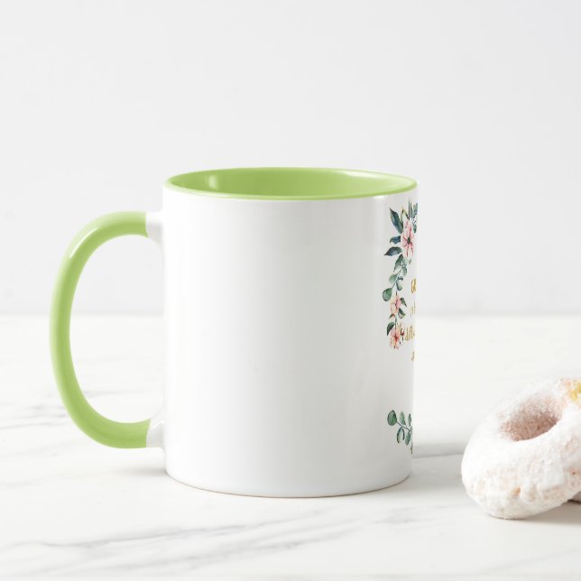 Mug Un vrai grand patron Appréciation Cadeau Boss Merc (Avec donut)
