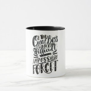 Mug Un vrai patron