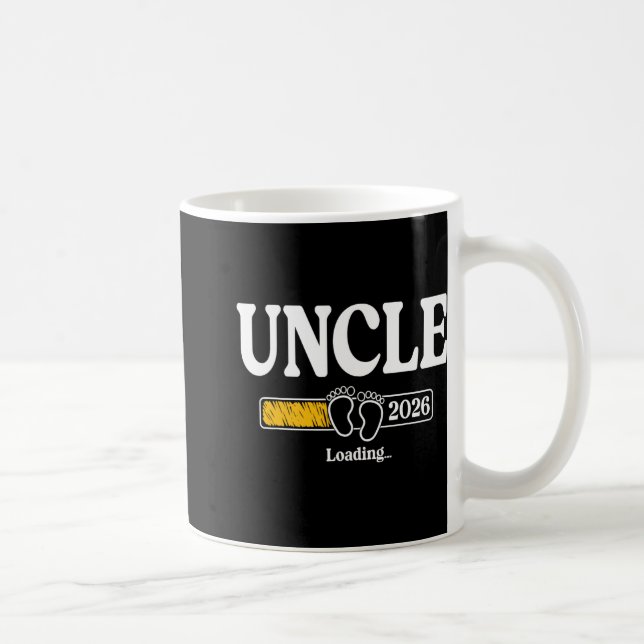 Mug Uncle 2026 Loading Uncle Est. 2026, New Uncle 2026 (Droite)