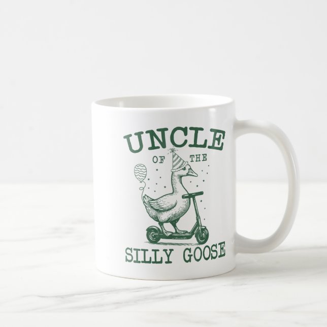 Mug Uncle Of The Silly Goose First Birthday Family Mat (Droite)