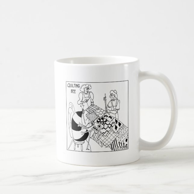 Mug Une abeille piquante (Droite)