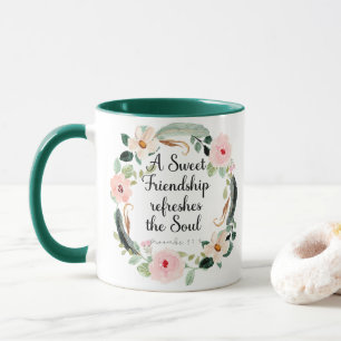 Mug Une amitié douce rafraîchit l'âme