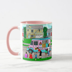 Mug Une chaude journée d'été   Une illustration fantas