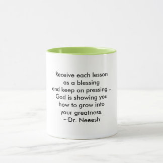 Mug Une coupe de sagesse : chaque leçon a une bénédict