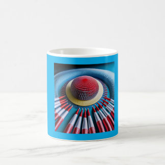 Mug Une disposition fantaisiste de quelques crayons mé