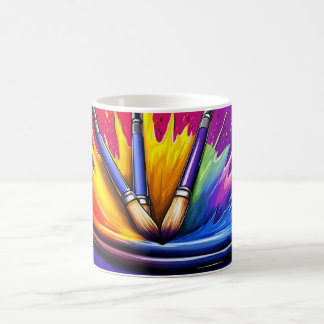 Mug Une explosion de couleurs vives à partir d'une pal