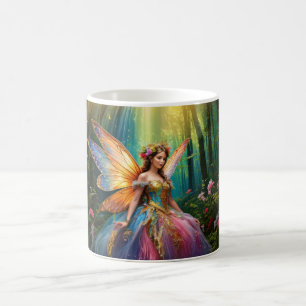 Mug Une fée magique dans une forêt enchantée