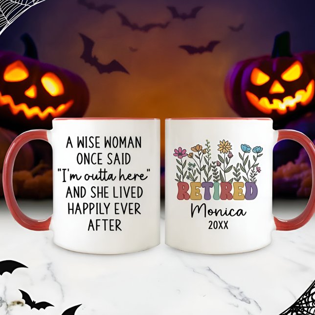 Mug Une femme sage a dit un jour cadeau pour les femme (Créateur téléchargé)