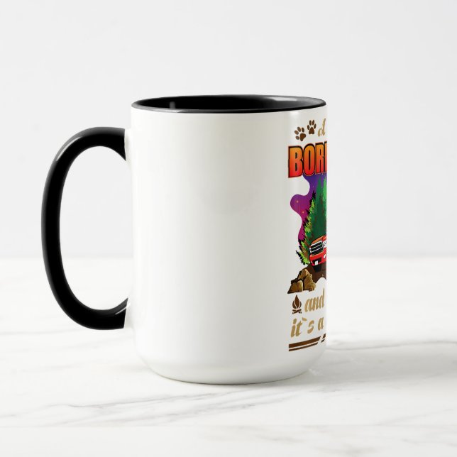 Mug Une fille à la frontière Collie et ses Amoureux de (Gauche)