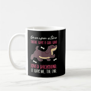 Mug Une Fille Aimait Le T-Shirt Dachshund.