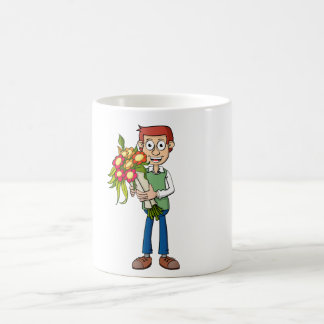 Mug Une fleur pour un anniversaire, une fête, ...