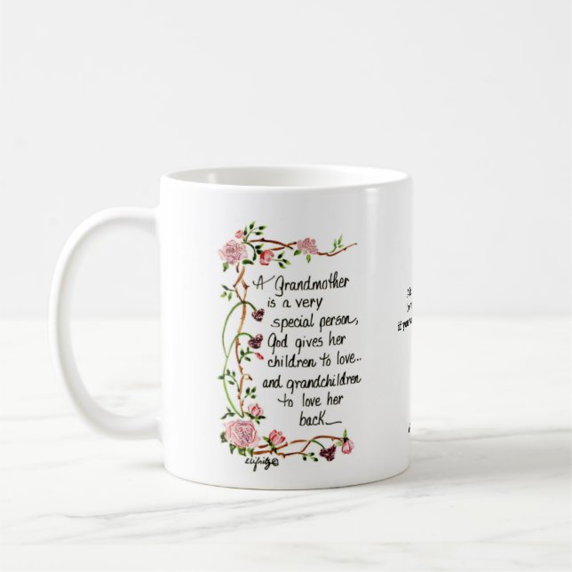 Mug Une grand-mère est une personne très spéciale (Gauche)