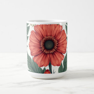 Mug Une grande, belle, naturelle, fleur imaginaire