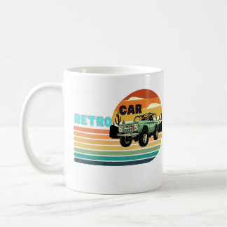 Mug Une grande voiture rétro