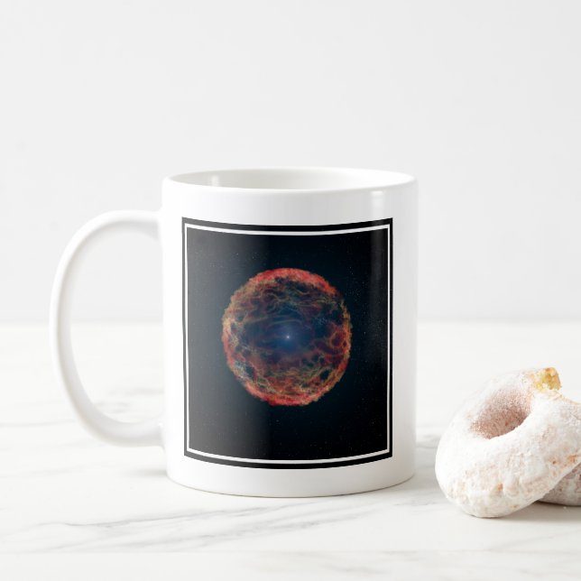 Mug Une Impression Artiste De Supernova 1993j. (Avec donut)