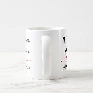 Mug Une infirmière avec un coeur pour la musique de pé